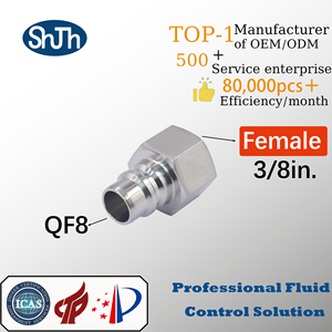 Conector Rápido <span class=keywords><strong>Tipo</strong></span> Swagelok <span class=keywords><strong>de</strong></span> Alta Presión, Forjado en Acero Inoxidable 316SS, Rosca Macho NPT, para Tuberías Hidráulicas - Product Image 2