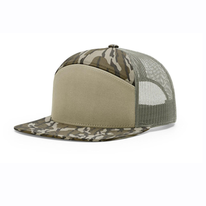 Casquette de baseball ajustable respirante à 7 panneaux avec logo personnalisé camouflage Vietnam pour homme - Product Image 2