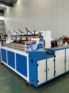 เครื่องผลิตกระดาษม้วนอเนกประสงค์ รุ่น 1880 ผลิตกระดาษทิชชู่/กระดาษชำระ/ผ้าขนหนู - Product Image 4