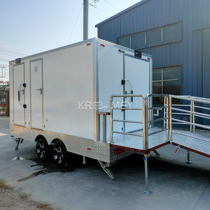 รถห้องน้ำเคลื่อนที่หรูหราสำหรับขาย ปี 2025 แบบพกพา รับผลิตแบบ OEM ODM - Product Image 5