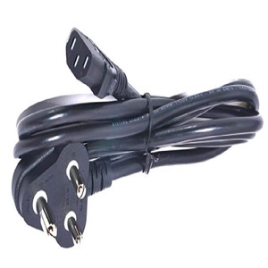 Cable de extensión de alimentación NEMA 5-15P a NEMA 5-15R de 15 pies con tipo de extremo hembra IEC para electrónica de consumo - Product Image 1