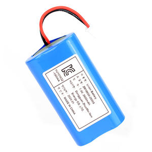 תעודת kc 18650 חבילת הסוללה <span class=keywords><strong>2600mah</strong></span> <span class=keywords><strong>7.4v</strong></span> 2s1p נטענת li-ion 18650 סוללות ליתיום יון תאי ליתיום - Product Image 1
