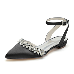 Zapatos de boda de satén blanco, azul y rojo, de 2cm, para mujer, de satén, acogedores, para fiesta, de princesa, sandalias, varios colores, para mujer - Product Image 5