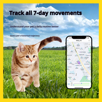 Rastreador GPS GPRS Inteligente para Mascotas, Resistente al Agua, Multifuncional, con Rastreo en Tiempo Real para Perros y Gatos, Mini Antipérdida