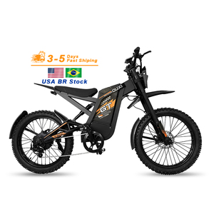 จักรยานเสือภูเขา Stock GT2000 โครงอลูมิเนียม พร้อมมอเตอร์ฮับหลัง 2000W 60V แบบไร้แปรงถ่าน เบรกดิสก์ แบตเตอรี่ลิเธียม 30Ah ยาง 24 นิ้ว - Product Image 2