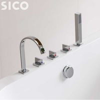 Baignoire ovale autoportante modèle RC-2003, moderne, durable, facile à installer, en acrylique, pour appartement