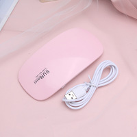Lampe UV LED Professionnelle SUN Mini USB 6W pour Séchage de Vernis à Ongles, Portable, avec Logo Personnalisé