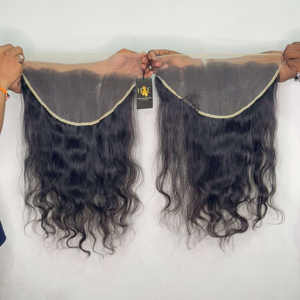 Mèches indiennes naturelles droites de qualité supérieure 11A 12A Vison indien naturel cheveux humains bouclés et HD 5x5 13x4 Swiss HD Lace Frontal Closure - Product Image 1