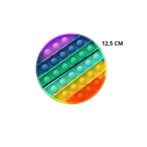 Pop IT Antistress in silicone, forme ovali e rettangolari, giocattoli sensoriali riutilizzabili per bambini e adulti - Product Image 3