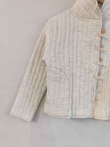 เสื้อแจ็คเก็ตผ้าฝ้ายทำมือสำหรับผู้หญิง สไตล์โบฮีเมียน เสื้อแจ็คเก็ตทำมือสำหรับผู้หญิง สไตล์ใหม่ เสื้อโค้ท ของขวัญสำหรับเธอ ทำด้วยมือทั้งหมด - Product Image 3