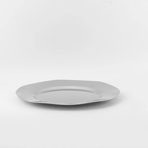 Assiette à fruits ronde en acier inoxydable durable avec design encastré pour mariages et décoration intérieure (vente en gros) - Product Image 1