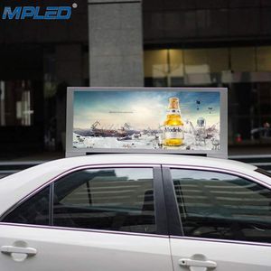 MPLED Taxi Xe Hàng Đầu Màn Hình <span class=keywords><strong>LED</strong></span> Biển Quảng Cáo Chất Lượng Cao Dẫn Đăng Ký Trọng Lượng Nhẹ Không Thấm Nước Hiển Thị - Product Image 1