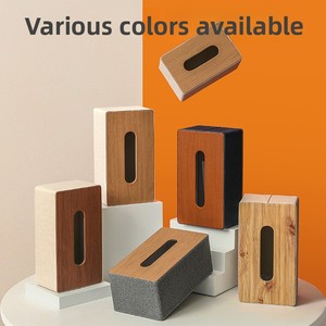 Living roomfor homehotel leather tissue box modern casual office commercial paper drawer - Product Image 4