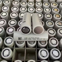 Аккумулятор Patozm 21700 IMR 4200 мАч 3.7В Li-ion с высоким током разряда 10C, перезаряжаемая ячейка с 1500 циклами работы для радиоуправляемых игрушек