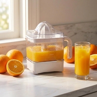 BPA-vrije 900ML draagbare citruspers, elektrische handmatige pers met AC-motor voor thuisgebruik in de keuken