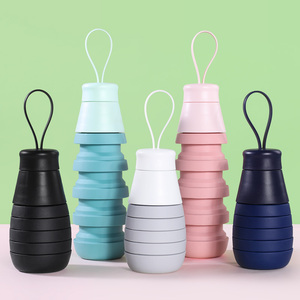 Pieghevole Bottiglia di <span class=keywords><strong>Acqua</strong></span> Con Filtro A Carbone Attivo Set Da Viaggio Bottiglie - Product Image 6