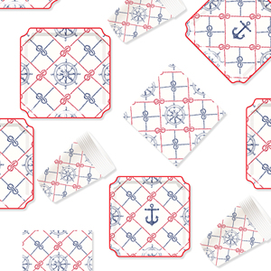 Juego de Vajilla Desechable Personalizado DAMAI con Diseño de Veleros para Fiesta de Cumpleaños - Product Image 4