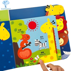 Libro de Cuentos Educativo en Inglés con Impresión Personalizada OEM, Libro Sensorial para Niños - Product Image 1