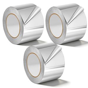 <span class=keywords><strong>Ruban</strong></span> <span class=keywords><strong>adhésif</strong></span> en aluminium acrylique de qualité ingénierie, <span class=keywords><strong>haute</strong></span> <span class=keywords><strong>température</strong></span>, pour scellement et réparation, robuste, pour systèmes CVC, conduits d'air, aérations et métaux - Product Image 3