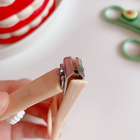 Mini coupe-ongles mignon coupe-ongles domestique dessin animé créatif fruits coupe-ongles manucure pédicure outils