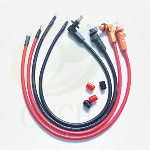 Konektor penyimpanan energi baterai 120A kabel tahan api Terminal steker cepat 2AWG - Product Image 6