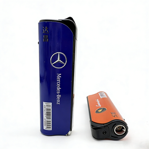 Encendedor de <span class=keywords><strong>Gas</strong></span> Metálico Recargable Moderno, Resistente al Viento, para Fumar Cigarros, Campamento, Fiestas, Uso en Exteriores, Ecológico y Duradero - Product Image 2
