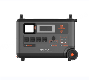 แบตเตอรี่สำรอง Oscal Power Max 6000 +BP3600 กำลังไฟ 6000 วัตต์ สถานีไฟฟ้าพกพา ขยายพลังงานได้ถึง 57600 กิโลวัตต์ชั่วโมง จัดส่งฟรี - Product Image 1