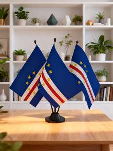 Mini-drapeau national personnalisé Coupe du Monde de Football 2026 – <span class=keywords><strong>D</strong></span>écoration de bureau et de maison – Drapeau de soutien Mexique et États-Unis - Product Image 3