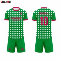 Maillot de football personnalisé pour hommes avec impression par sublimation, numéro, nom et logo – Ensemble de maillots pour hommes, tenue d'équipe de football