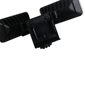 Atacado IP65 Impermeável LED Segurança Luz <span class=keywords><strong>Outdoor</strong></span> <span class=keywords><strong>Motion</strong></span> <span class=keywords><strong>Detector</strong></span> 2 Cabeça Luz de Inundação para Garagem
