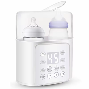 Горячая новинка: Умный подогреватель для детских бутылочек с двумя отделениями, сенсорным экраном и функцией стерилизации 2-в-1 - Product Image 3