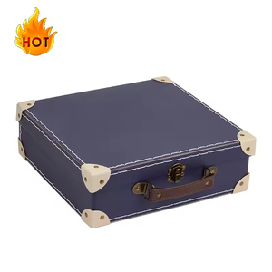 Wholesale New Born Baby Cardboard Suitcase <b>square</b> Box Luxury Gift Box Packaging Printing Paper Suitcase with Handle - Product Image 6