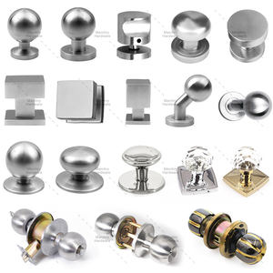 مقبض باب داخلي مسطح من الفولاذ المقاوم للصدأ لباب خشبي - Product Image 4