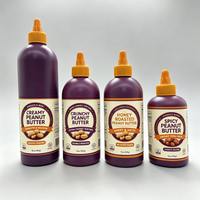 Bouteille de 100 ml, 250 ml, 500 ml, 750 ml, 1000 ml en plastique PET vert mat de qualité alimentaire pour huile d'olive, distributeur de sauce à presser avec bouchon à vis