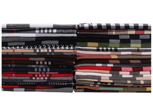 英国風 暖かい タッセル ショール チェック柄 パシュミナ スカーフ カシミアニット製 秋 ムスリム向け ヨーロッパ・イギリス - Product Image 2