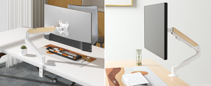 Hillport Desktop Autres accessoires informatiques Ressort à gaz 17-30 "LCD LED Support de moniteur <span class=keywords><strong>Bras</strong></span> <span class=keywords><strong>articulé</strong></span> - Product Image 3