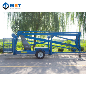 18M New Telescopic/khớp nối Boom Lift Diesel/xăng/AC Tow phía sau Cherry picker khớp nối Boom Lift để bán - Product Image 4