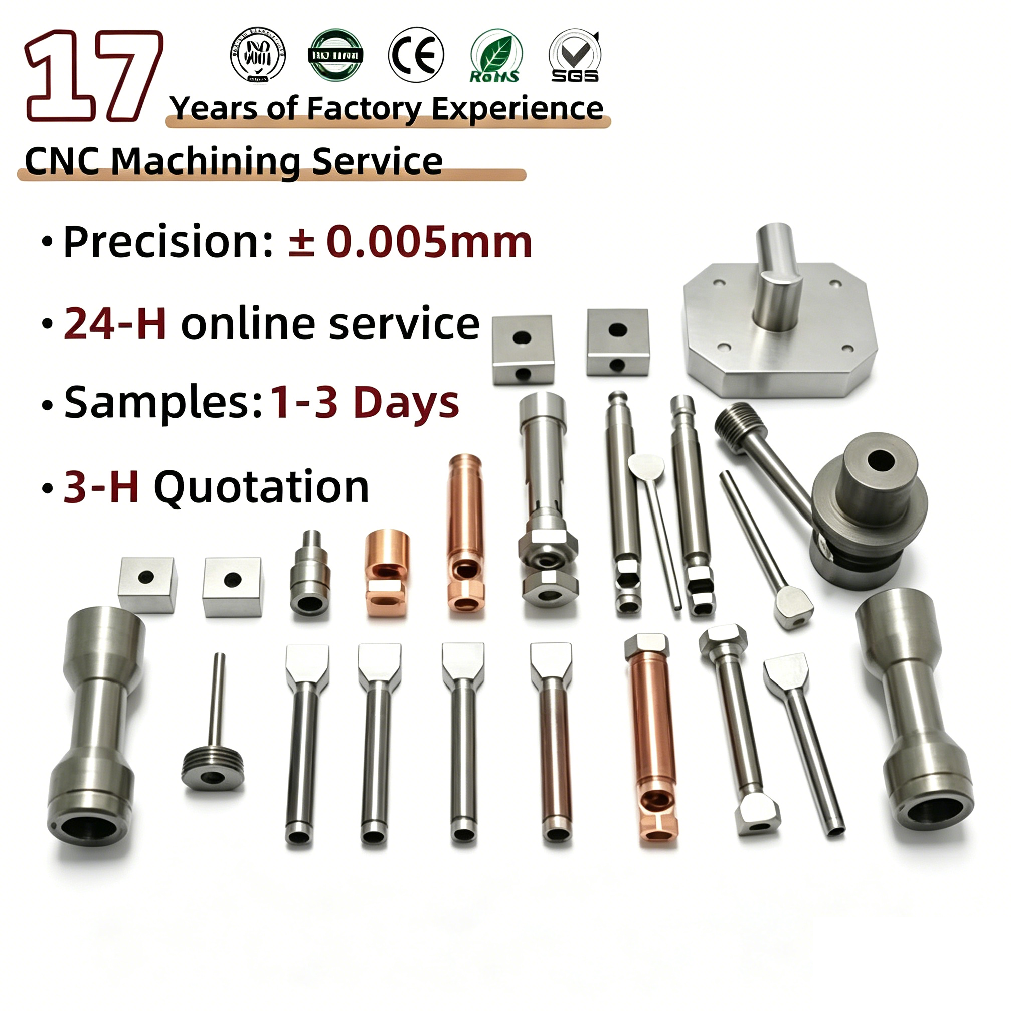 Factory Custom Cnc Stainless Steel Precision Parts Fabricator Sheet Metal Fabrication Cnc Milling Parts Mechanical Parts