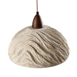 โคมไฟเพดานสไตล์ญี่ปุ่น วาบิ-ซาบิ ย้อนยุค ไมโครซีเมนต์ ทรงภูเขา สำหรับบาร์ ร้านอาหาร ห้องน้ำชา โคมไฟสำหรับโต๊ะอาหารยาว สไตล์เซน - Product Image 5