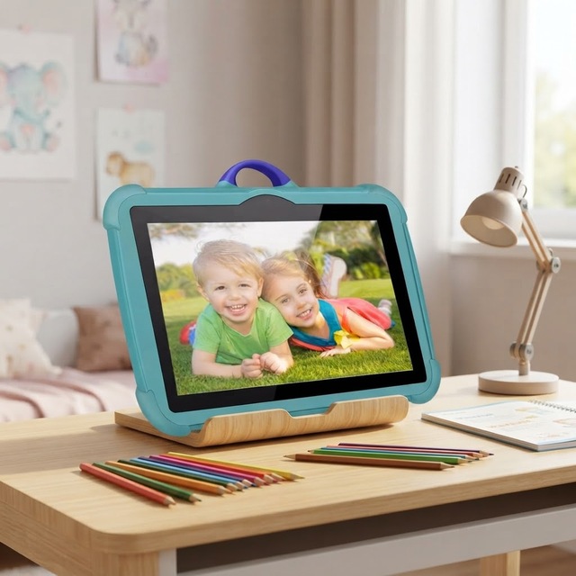 Hot Sale New Hot  7 Inch Kids Tablet PC Android 12 Built-in WIFI BT IWAWA Learning Software the Best Gift for Kids