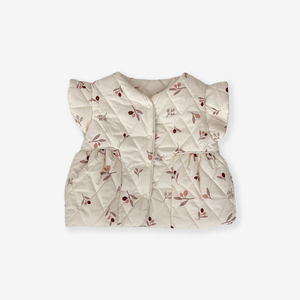 Engepapa Hiver Filles Cardigan <span class=keywords><strong>Gilet</strong></span> Épaissi Infant Fly Sleeve Jacket Warm Diamond Printed Baby Clothes - Product Image 1
