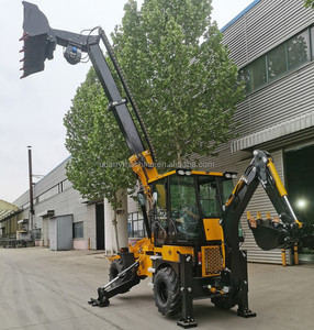 2023 gran oferta, retroexcavadora china, excavadora, rueda de grúa telescópica, Mini Tractor, retroexcavadora - Product Image 3