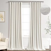 Rideau occultant sur mesure en gros, tissu textile en lin pur écologique, style européen, rideau à œillets