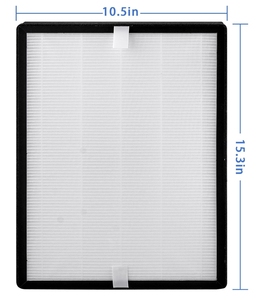 Lot de 2 filtres <span class=keywords><strong>HEPA</strong></span> <span class=keywords><strong>pour</strong></span> ventilateur de tour Midea et modèle de <span class=keywords><strong>purificateur</strong></span> <span class=keywords><strong>d</strong></span>'<span class=keywords><strong>air</strong></span> Remplacement du filtre à AMS150-PB - Product Image 2