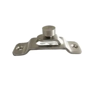 Customized stamping Stainless steel fixed flat post bracket for light