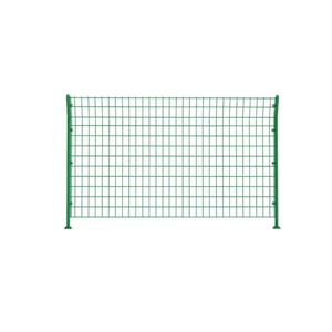 Panel de Malla de Alambre Soldada Bilateral Recubierta de PVC Verde con Poste para Cercas de Seguridad en Granjas, Estanques de Peces y Huertos - Product Image 2
