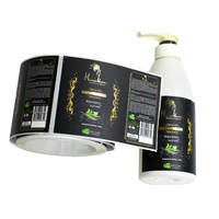 Étiquettes personnalisées pour bouteilles de shampoing, imperméables, 1200 dpi HD, durables, étiquettes personnalisées pour bouteilles de shampoing et d'après-shampoing, impression d'étiquettes