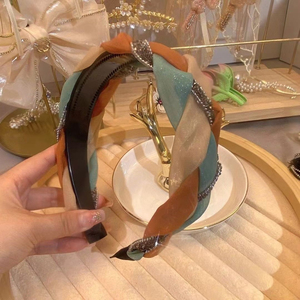 Diadema de Tela Exquisita de Diseño Exclusivo, de Lujo Ligero y Versátil, para Mujer, de Moda, Joyería Vintage, ¡Venta Caliente! - Product Image 3