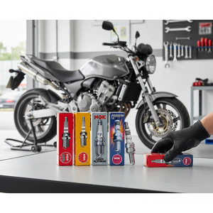 For Honda CBF 600 N Spark Plug CR9EH-9 Nickel 2004-2007 <b>Motorcycle</b> <b>Electrical</b> & Ignition <b>Systems</b> - Product Image 3