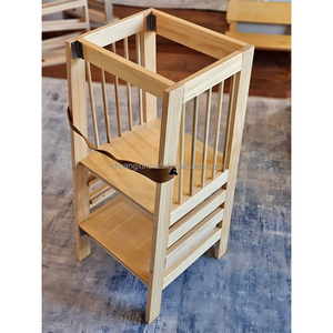 Torre de Aprendizaje Sólida para Niños Pequeños, Muebles Montessori para Niños, Cocina Infantil - Product Image 4